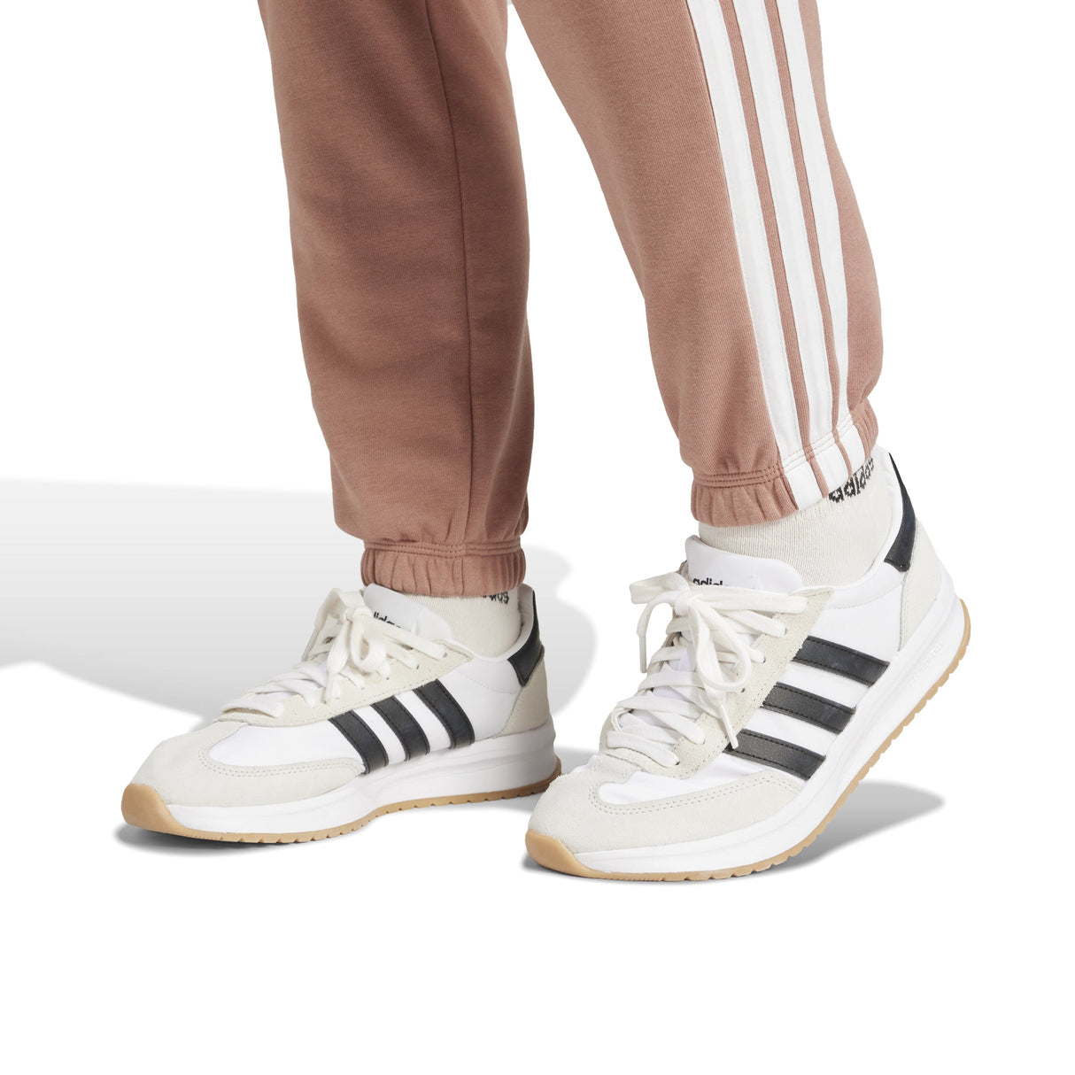 adidas Essentials 3-Stripes Womens French Terry Sweatpants
