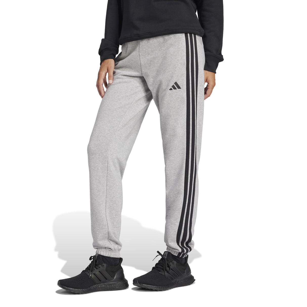 adidas Essentials 3-Stripes Womens French Terry Sweatpants