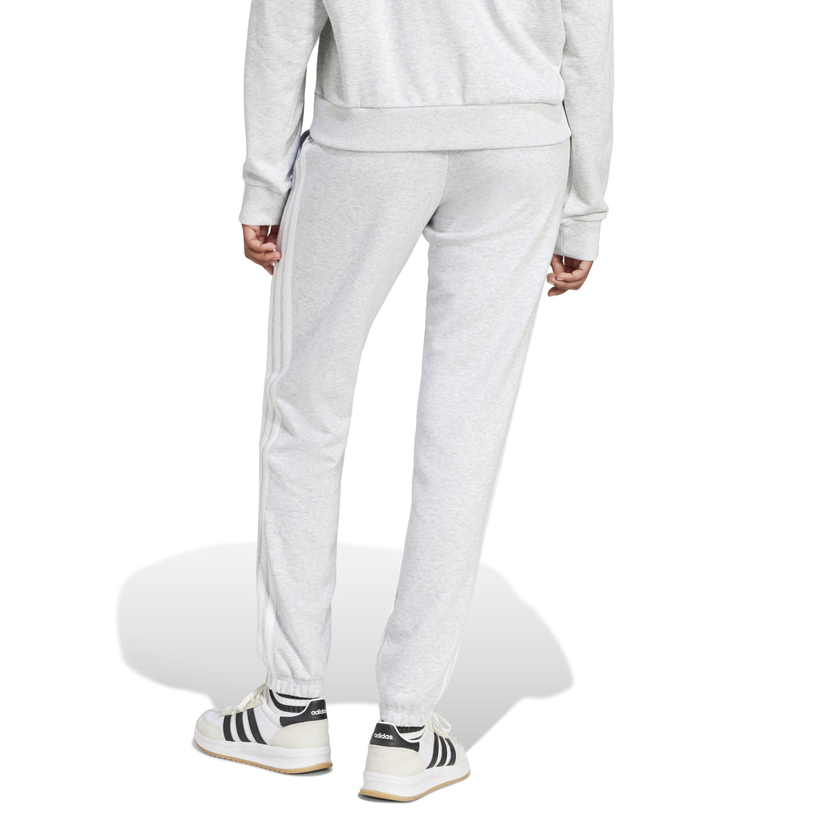 adidas Essentials 3-Stripes Womens French Terry Sweatpants
