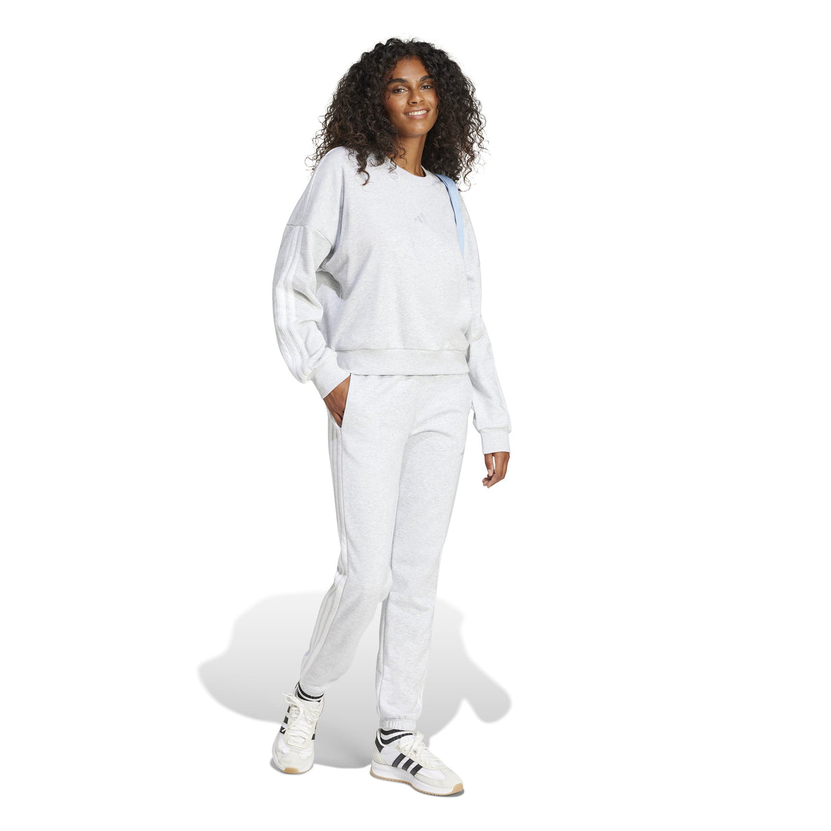 adidas Essentials 3-Stripes Womens French Terry Sweatpants