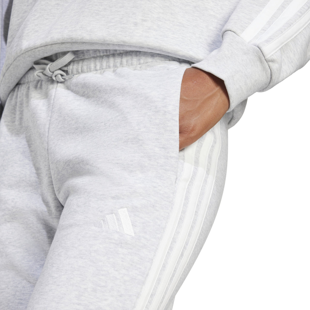 adidas Essentials 3-Stripes Womens French Terry Sweatpants