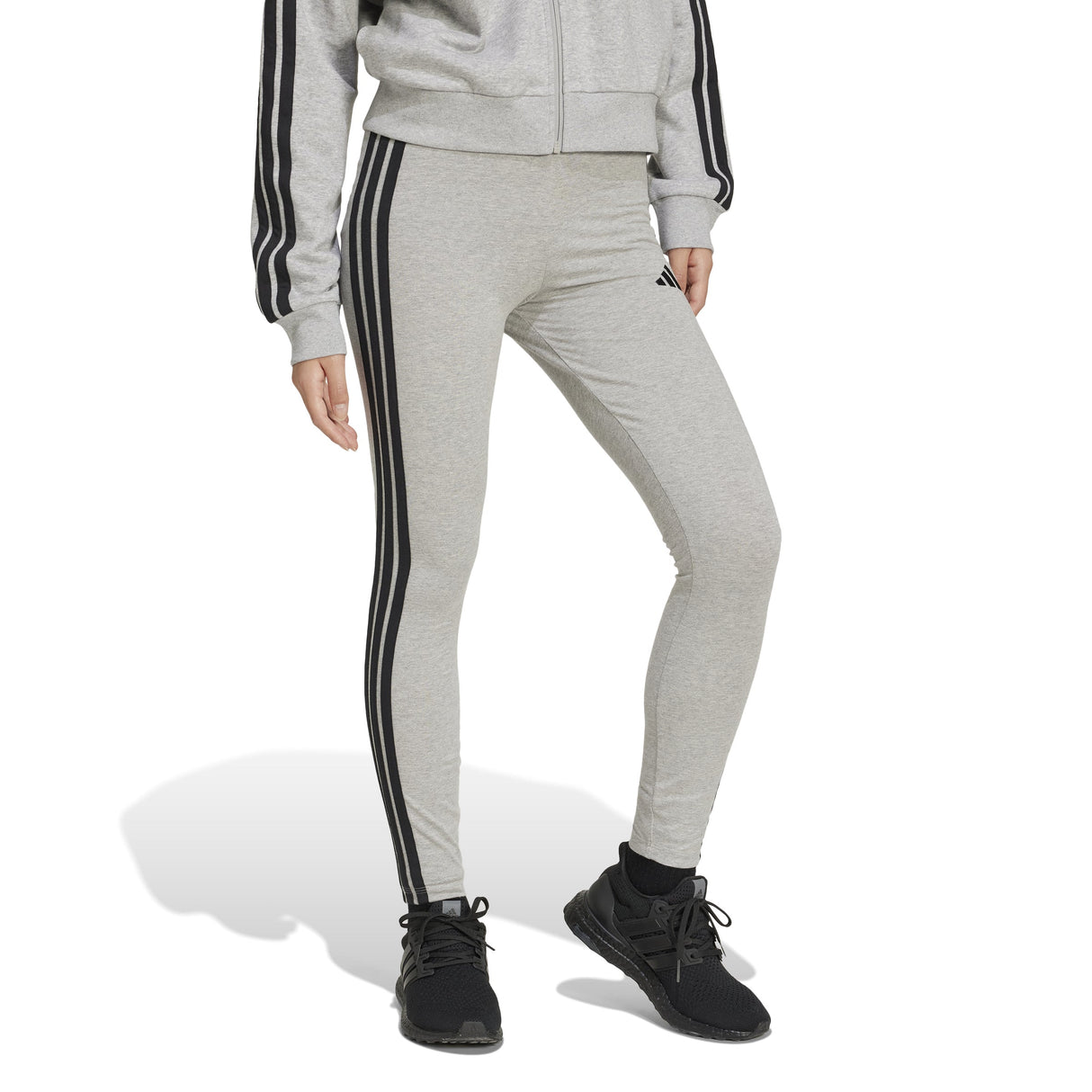 adidas Essentials 3-Stripes Womens Cotton Leggings