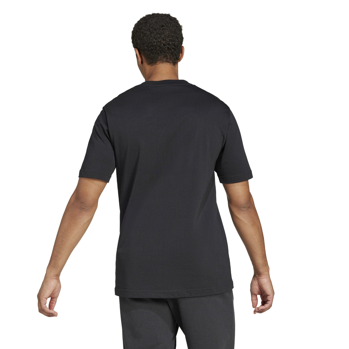 adidas Mens Essentials Big Logo Single Jersey Tee