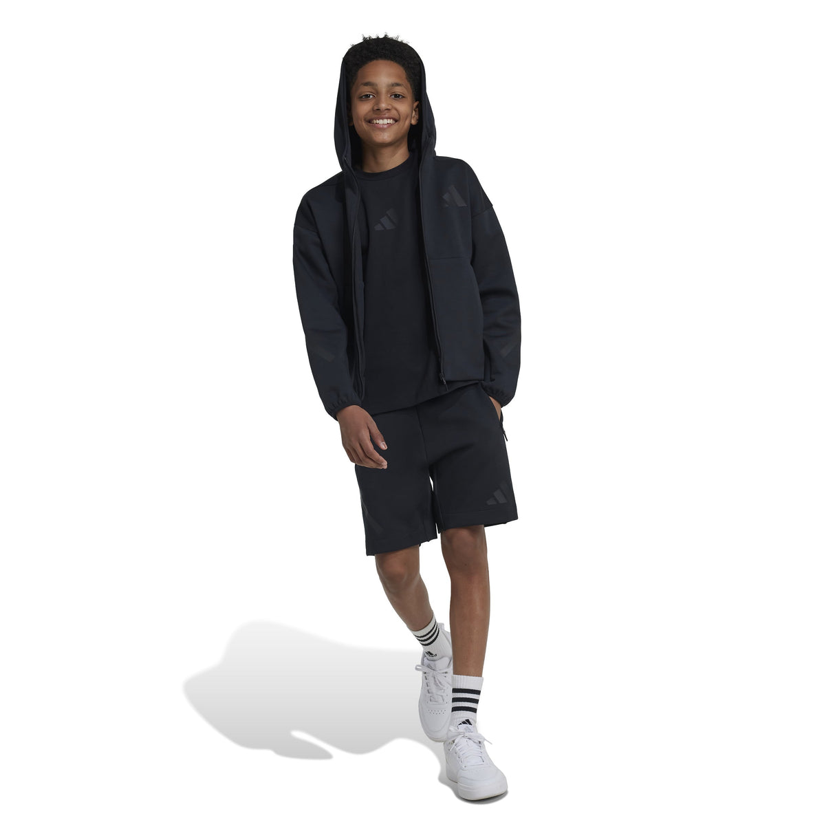adidas Z.N.E. Juniors Full Zip Hoodie
