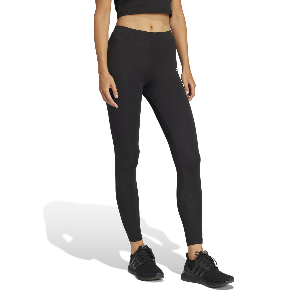 adidas Essentials Linear Womens Cotton Leggings