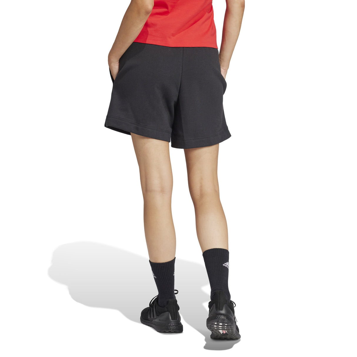 adidas Essentials Linear Womens French Terry Shorts