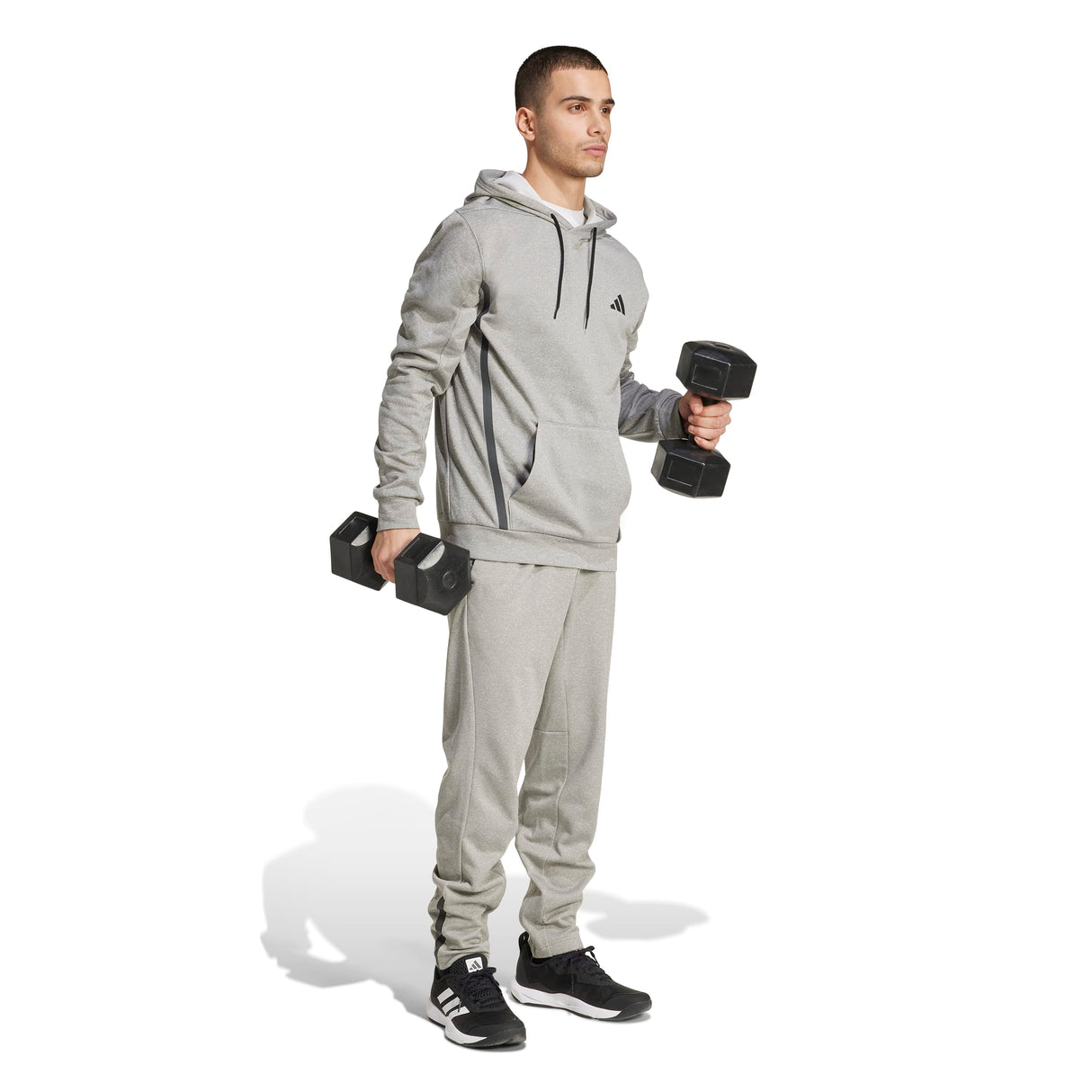 adidas Men's Performance Hooded Sweatshirt – ClimaWarm Insulation for Training