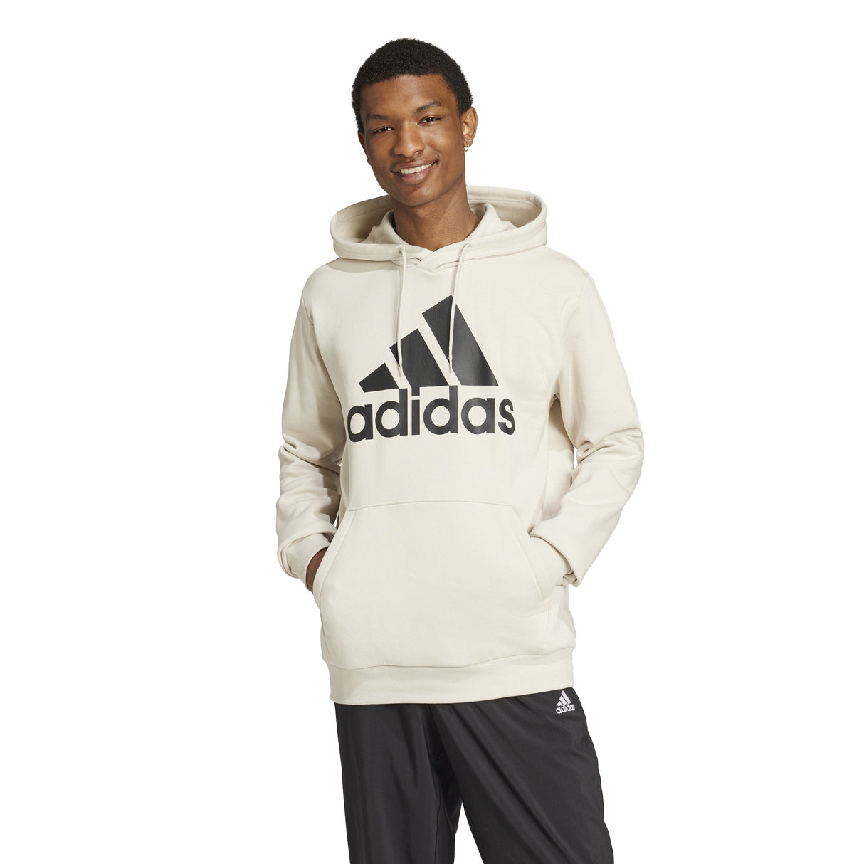 adidas Essentials Mens Big Logo Hoodie