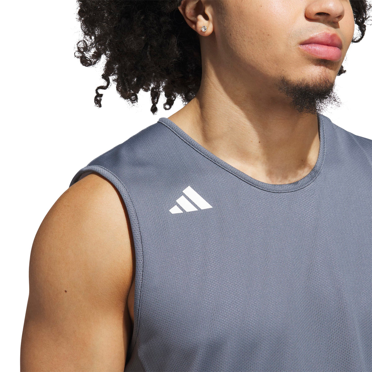 adidas Men's Performance Everyday Pro Reversible Jersey - AEROREADY Moisture Management for Basketball