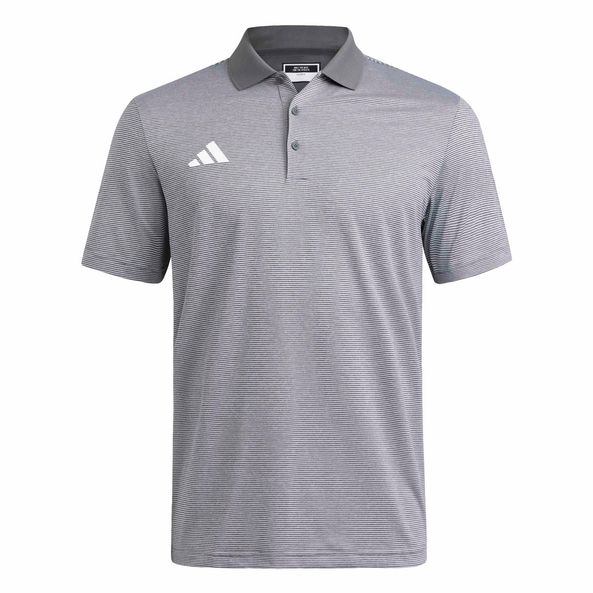 adidas Men's Ultimate365 Ottoman Stripe Polo Shirt - High-Performance Style for Golf
