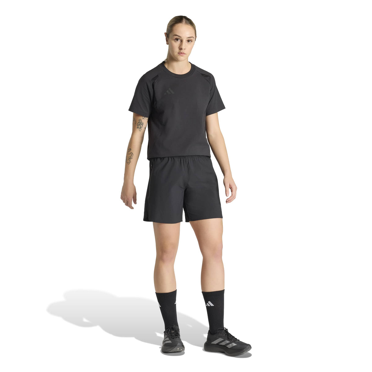adidas Womens Tiro Travel Woven Shorts