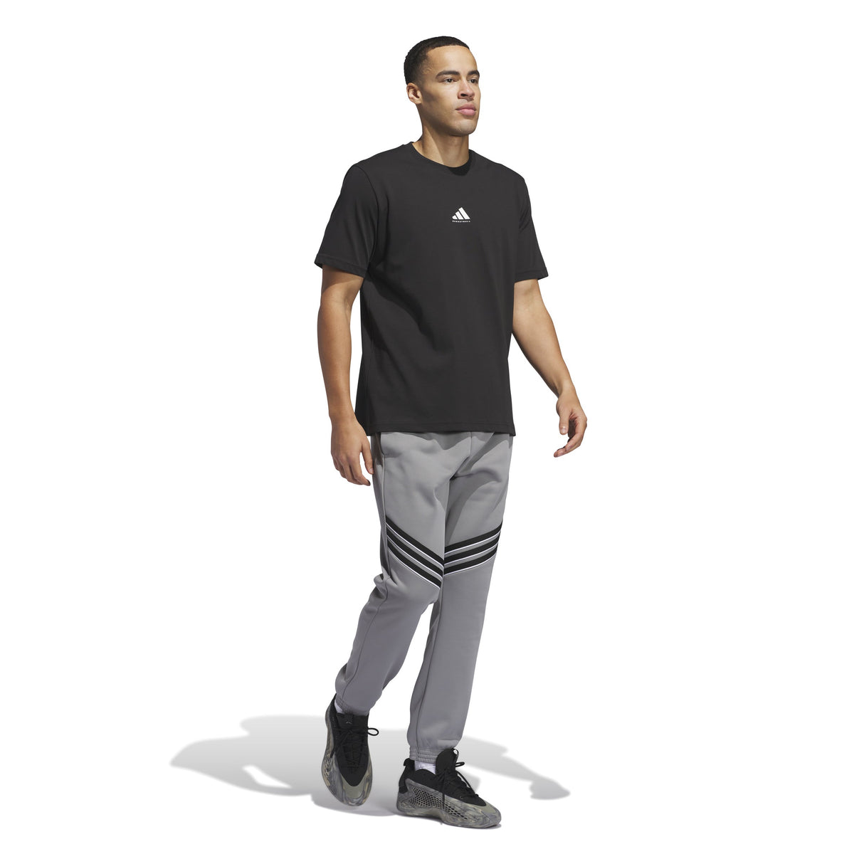 adidas Mens Crazy Warm Fleece Basketball Pants