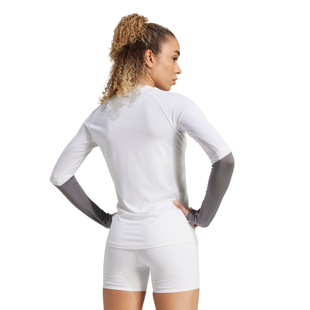 adidas Women's Quickset LS Jersey - Breathable Performance for Volleyball