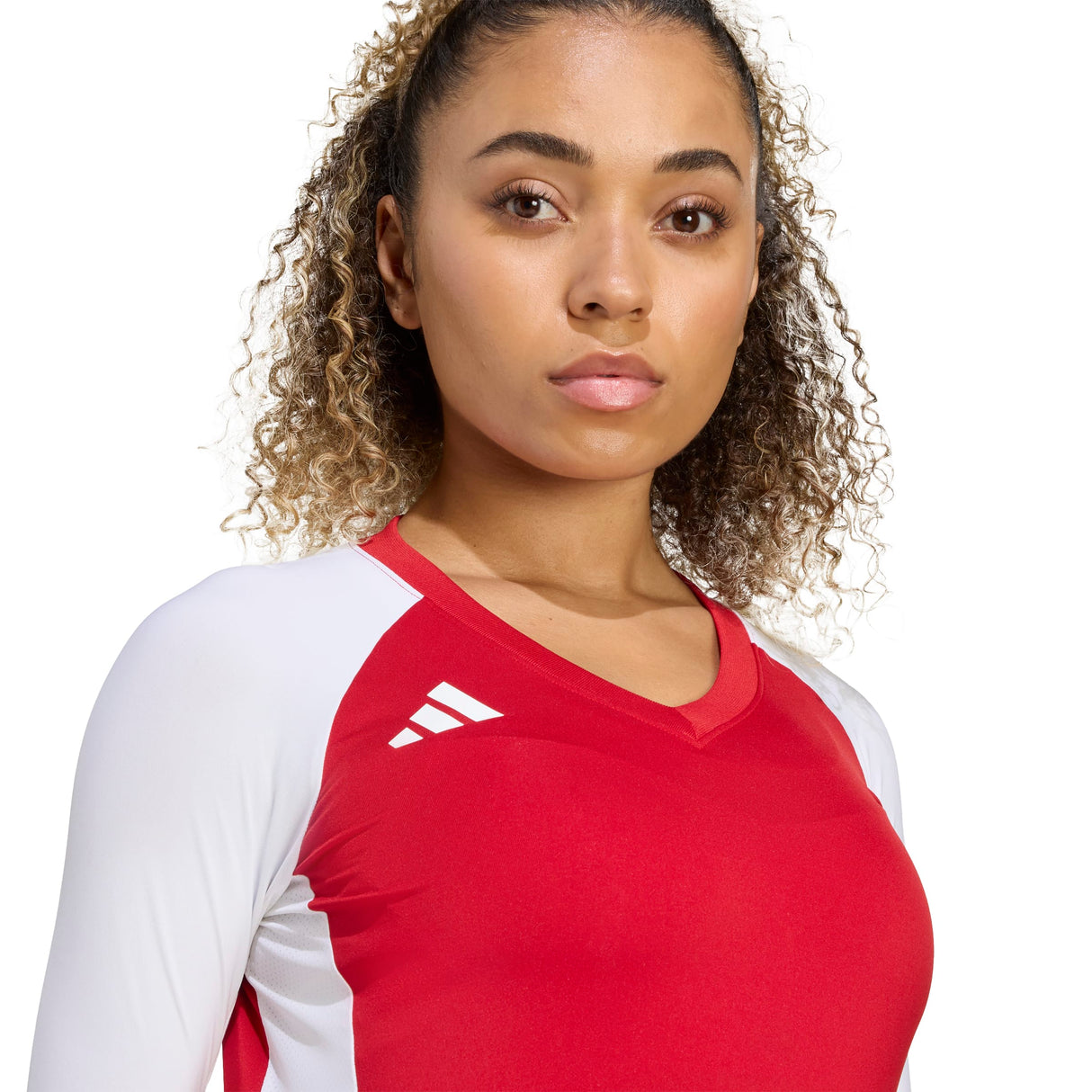 adidas Women's Quickset LS Jersey - Breathable Performance for Volleyball