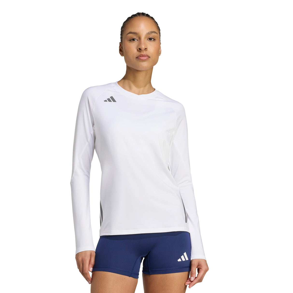 adidas Women's Hilo Long Sleeve Jersey – ClimaCool Breathability for Volleyball