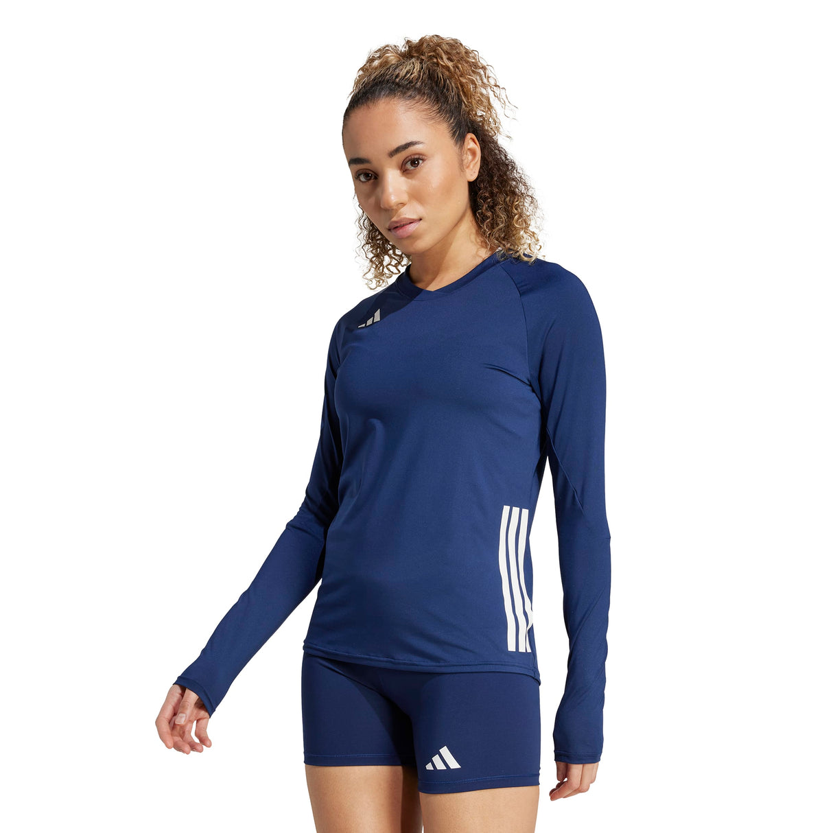 adidas Women's Hilo Long Sleeve Jersey – ClimaCool Breathability for Volleyball