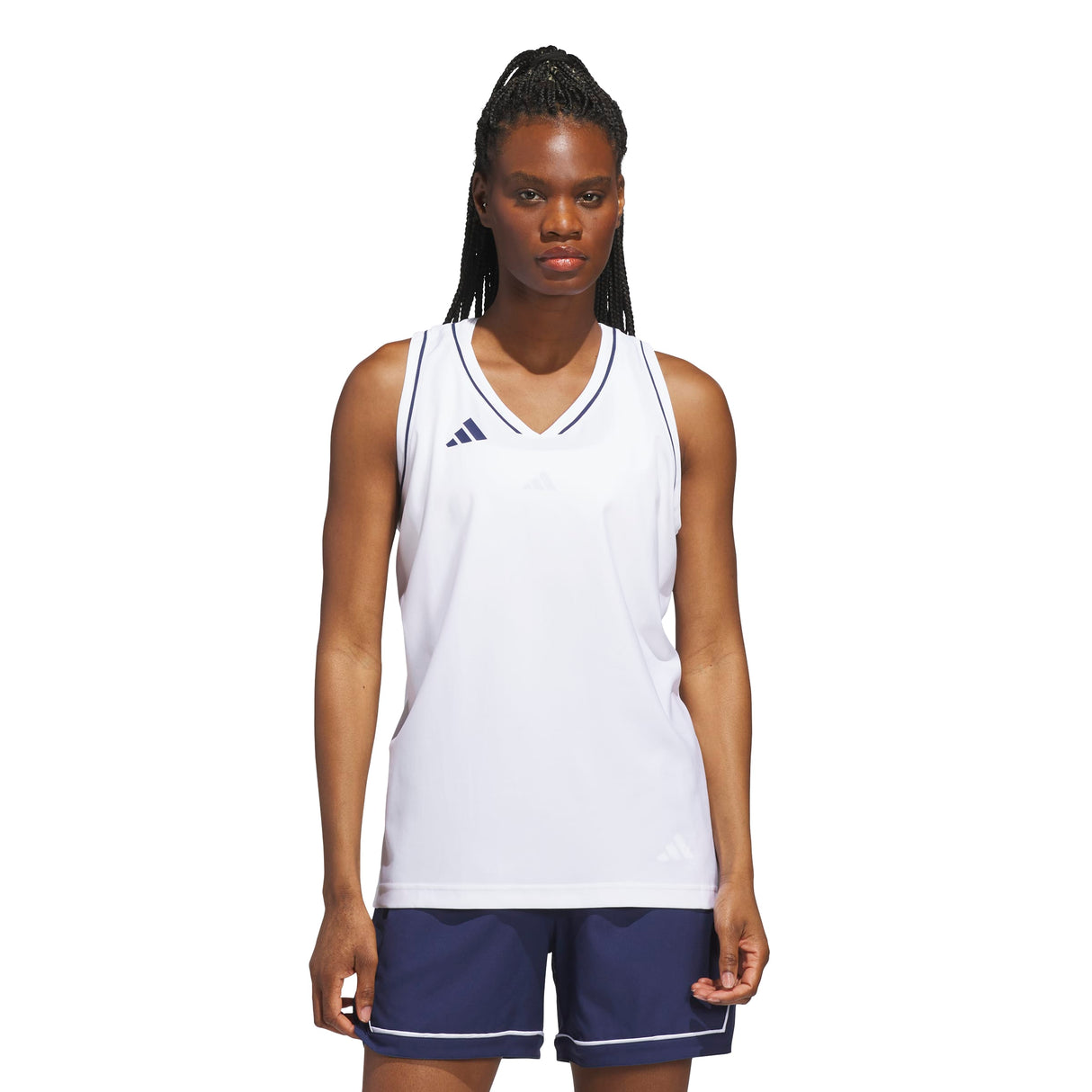 adidas Women's Game Elite Sleeveless Basketball Jersey - Move Without Limits