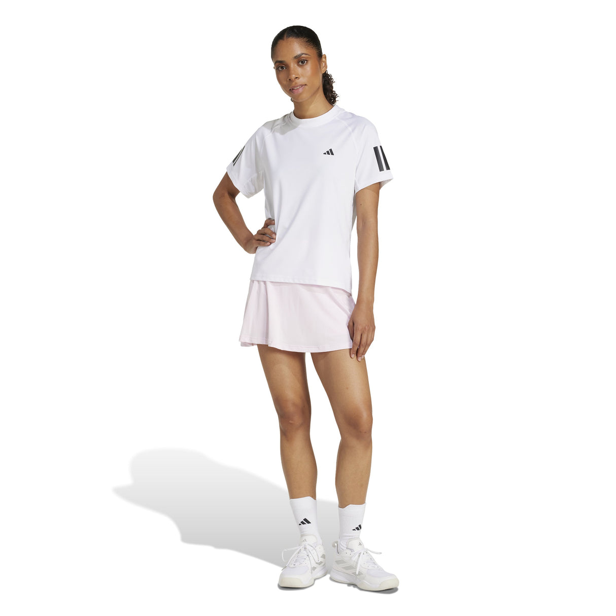 adidas Club Tennis ClimaCool 3-Stripes T-Shirt