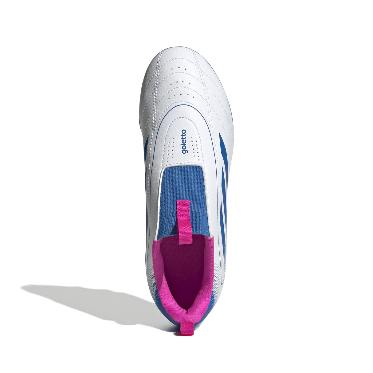 adidas Goletto IX Laceless Firm Ground Youth Soccer Cleats - Comfortable, High-Performance Soccer Shoes for Young Athletes