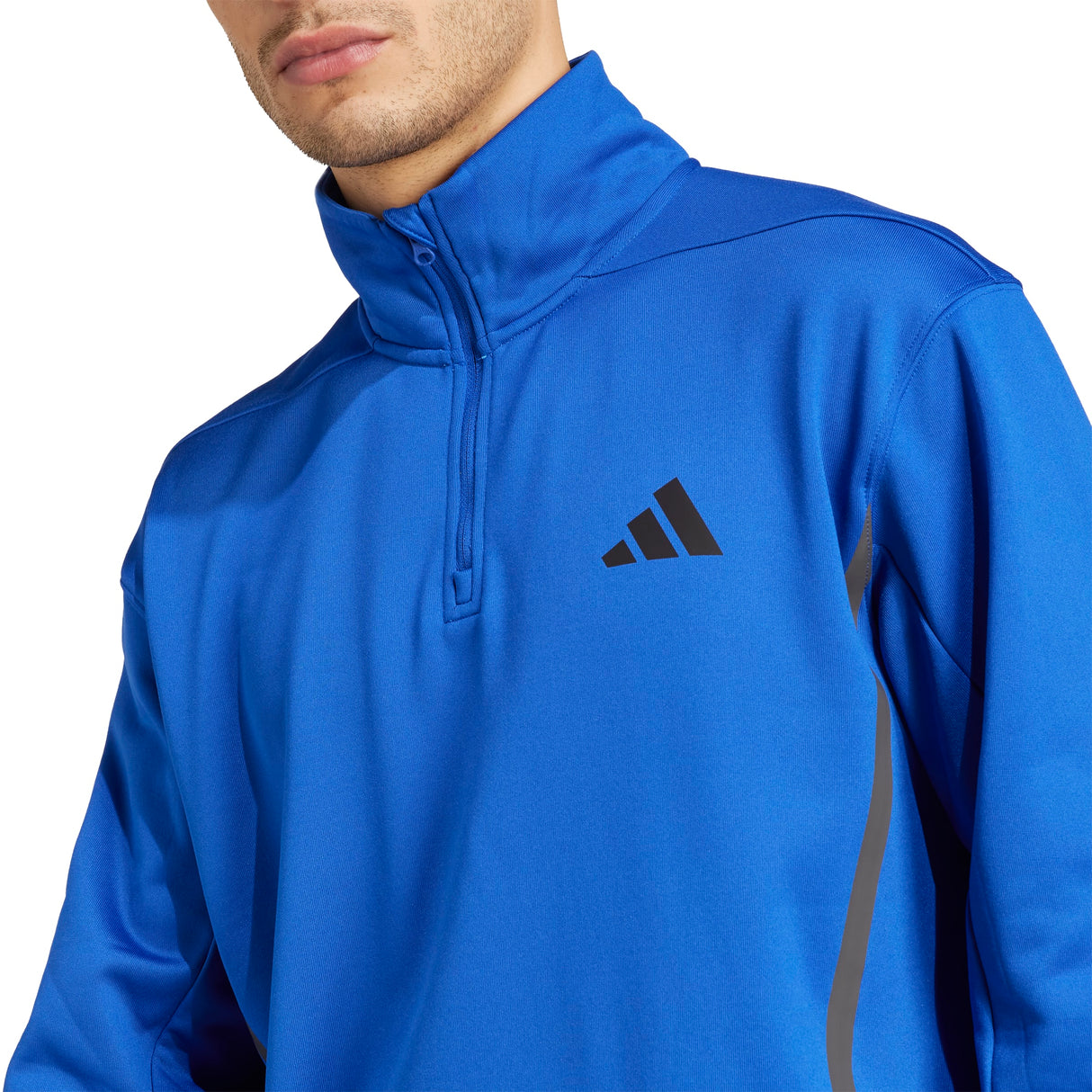adidas Men's Performance Quarter-Zip Sweatshirt ��ClimaWarm Heat Retention for Training