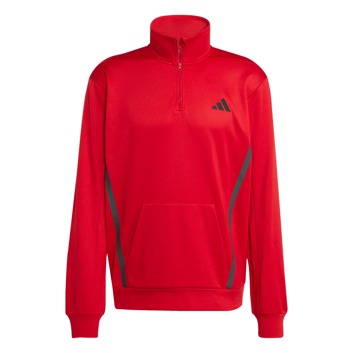 adidas Men's Performance Quarter-Zip Sweatshirt ��ClimaWarm Heat Retention for Training