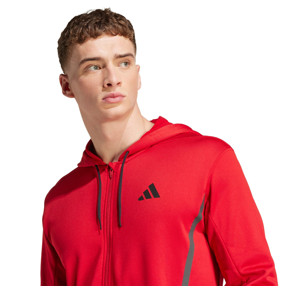 adidas Men's Performance Hooded Track Top – ClimaWarm Insulation for Training