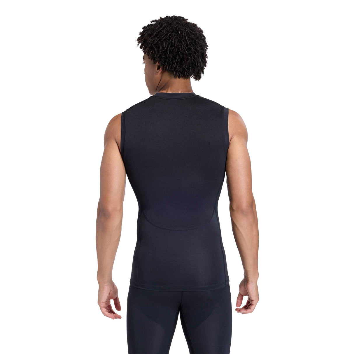 adidas Men's Techfit Compression Sleeveless T-Shirt - AEROREADY Muscle Support for Training