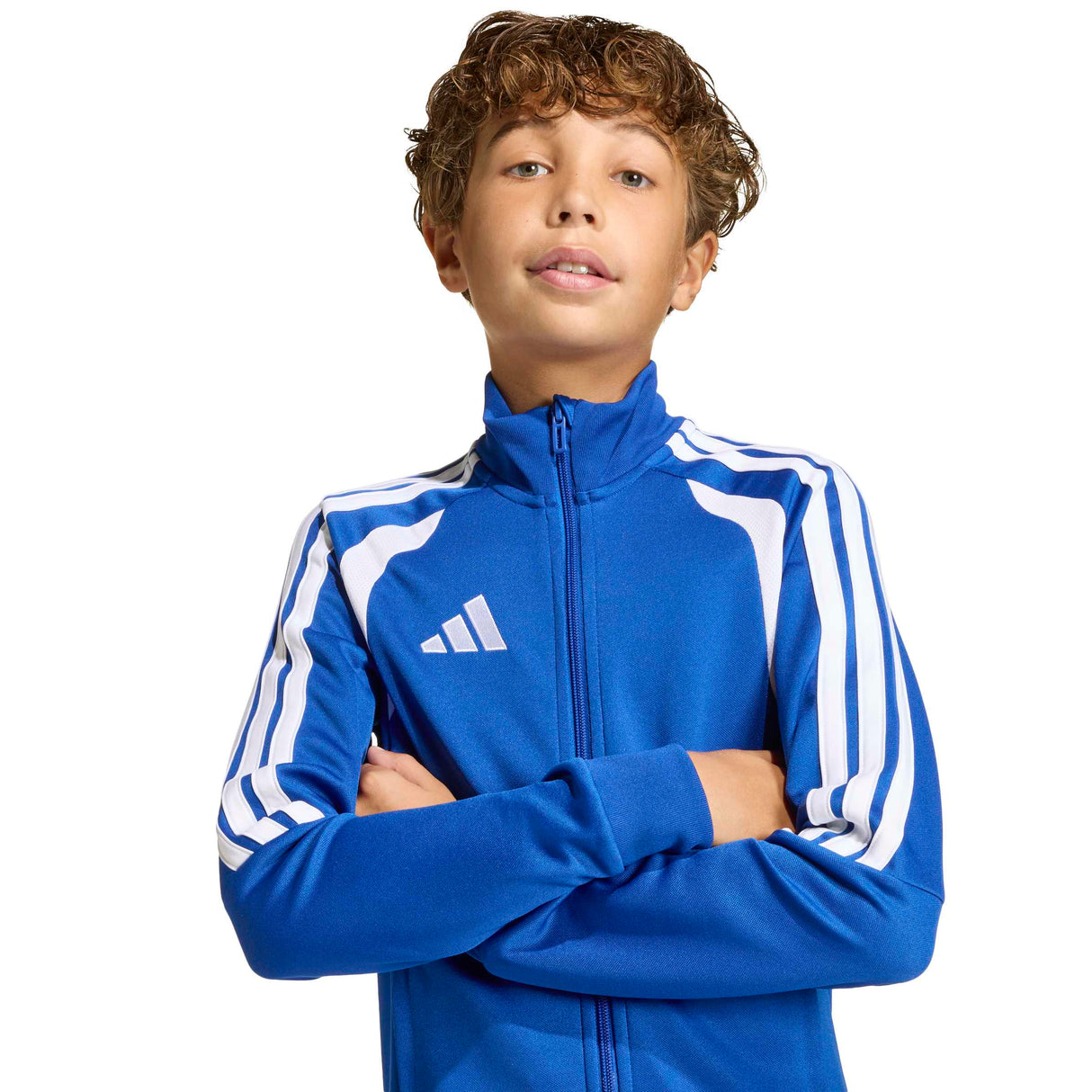 adidas Unisex Kids' Tiro 26 Soccer Training Jacket - Streamlined Warmth for the Pitch