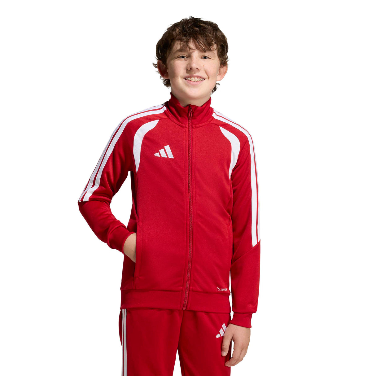 adidas Unisex Kids' Tiro 26 Soccer Training Jacket - Streamlined Warmth for the Pitch