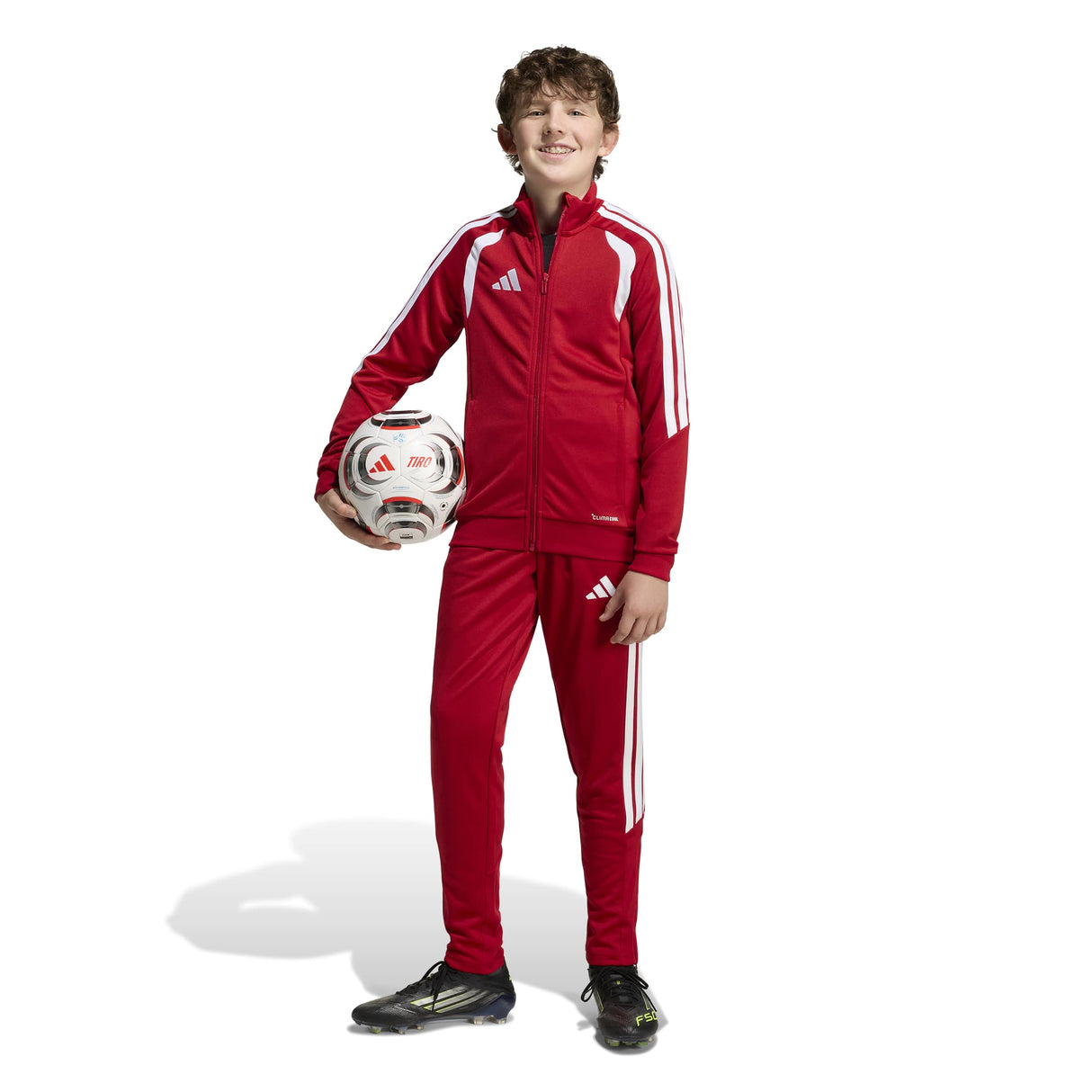adidas Unisex Kids' Tiro 26 Soccer Training Jacket - Streamlined Warmth for the Pitch