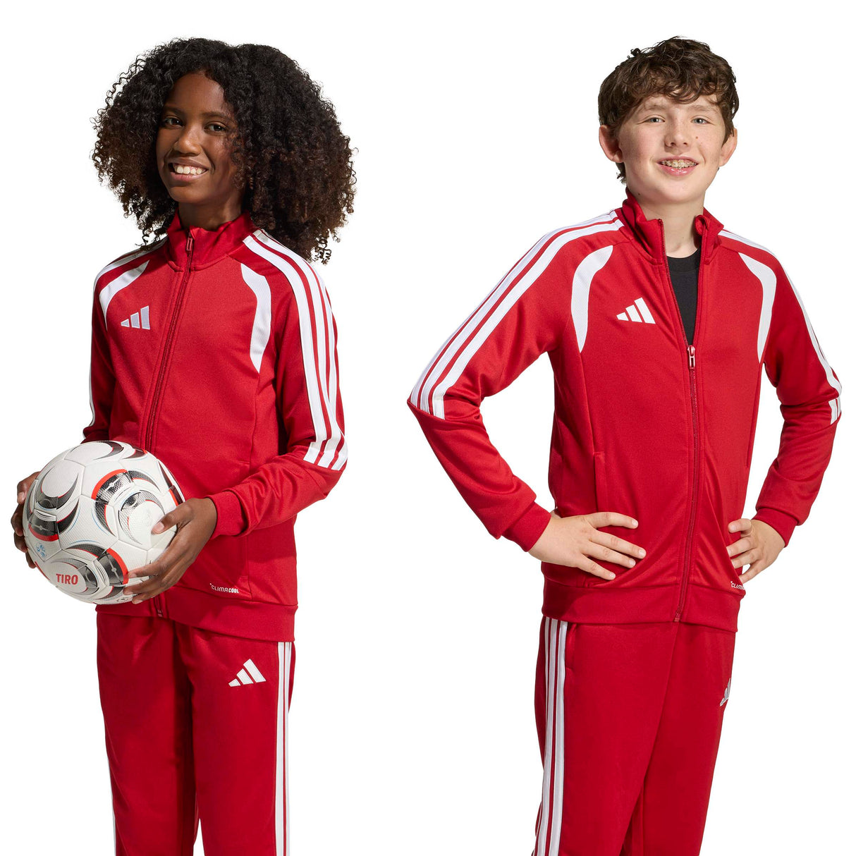 adidas Unisex Kids' Tiro 26 Soccer Training Jacket - Streamlined Warmth for the Pitch