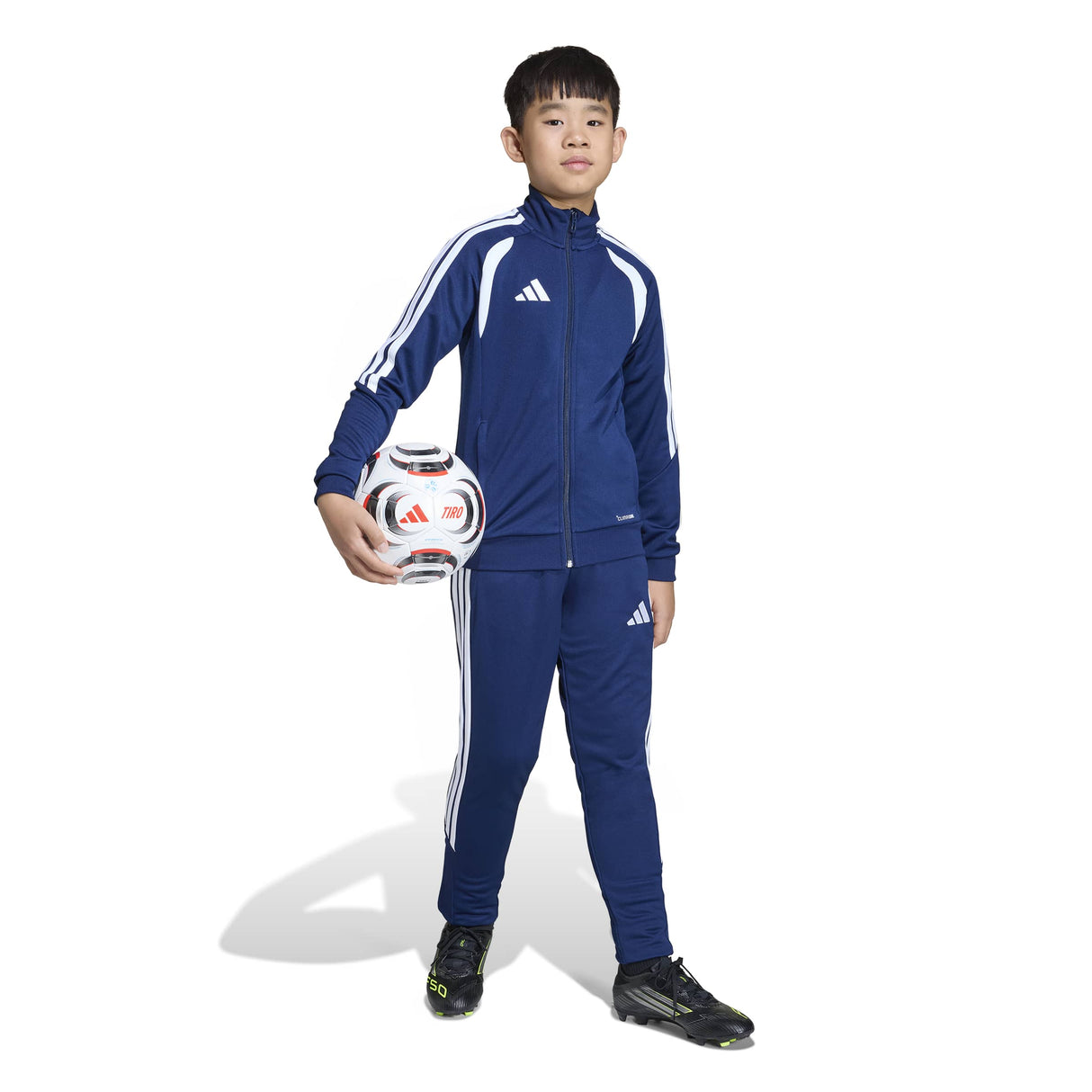 adidas Unisex Kids' Tiro 26 Soccer Training Jacket - Streamlined Warmth for the Pitch