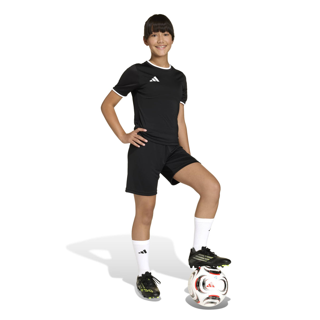 adidas Unisex Junior Entrada 26 Soccer Jersey – ClimaCool Breathability