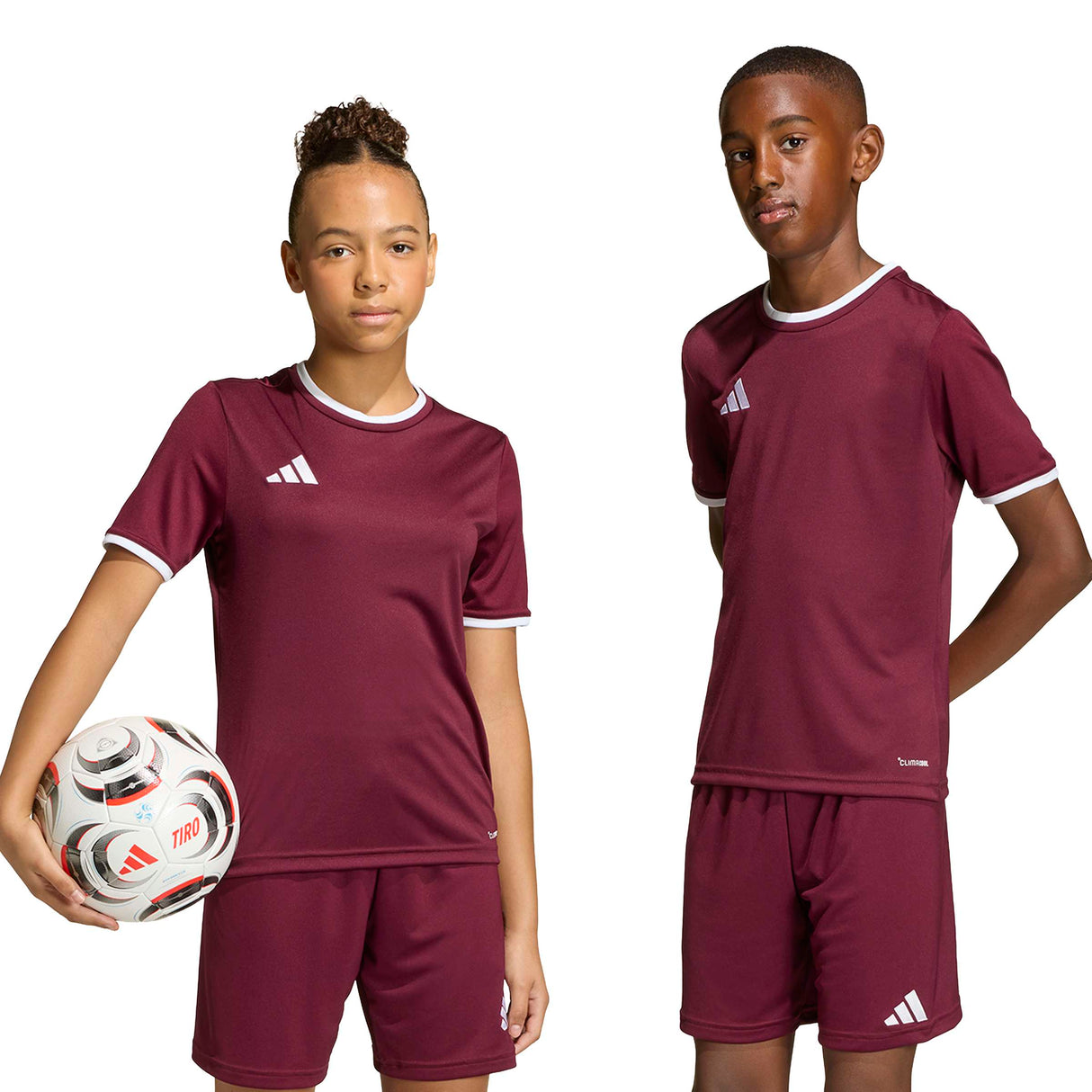 adidas Unisex Junior Entrada 26 Soccer Jersey – ClimaCool Breathability