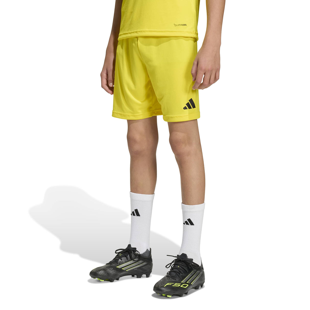 adidas Unisex Kids' Entrada 26 Soccer Shorts – Breathable Climacool Comfort