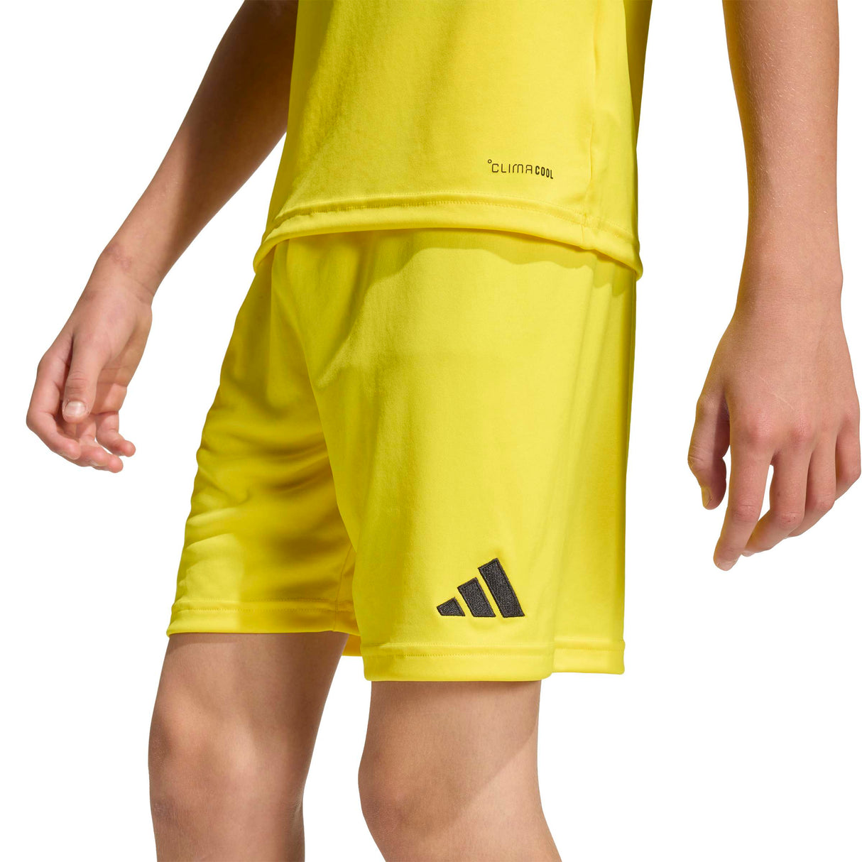 adidas Unisex Kids' Entrada 26 Soccer Shorts – Breathable Climacool Comfort