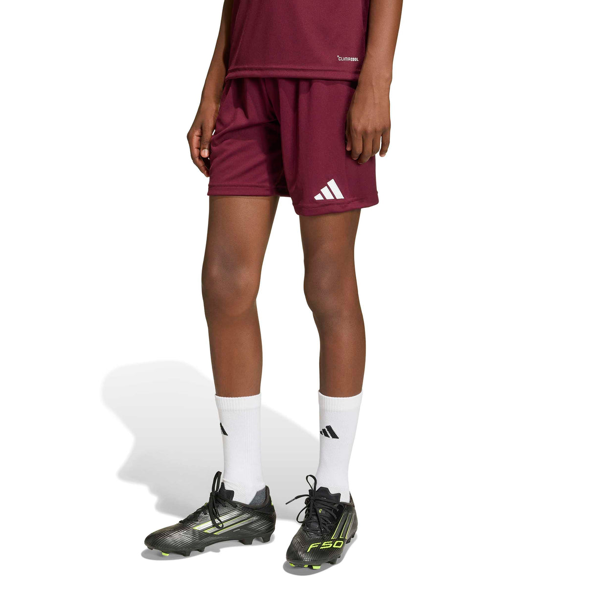 adidas Unisex Kids' Entrada 26 Soccer Shorts – Breathable Climacool Comfort