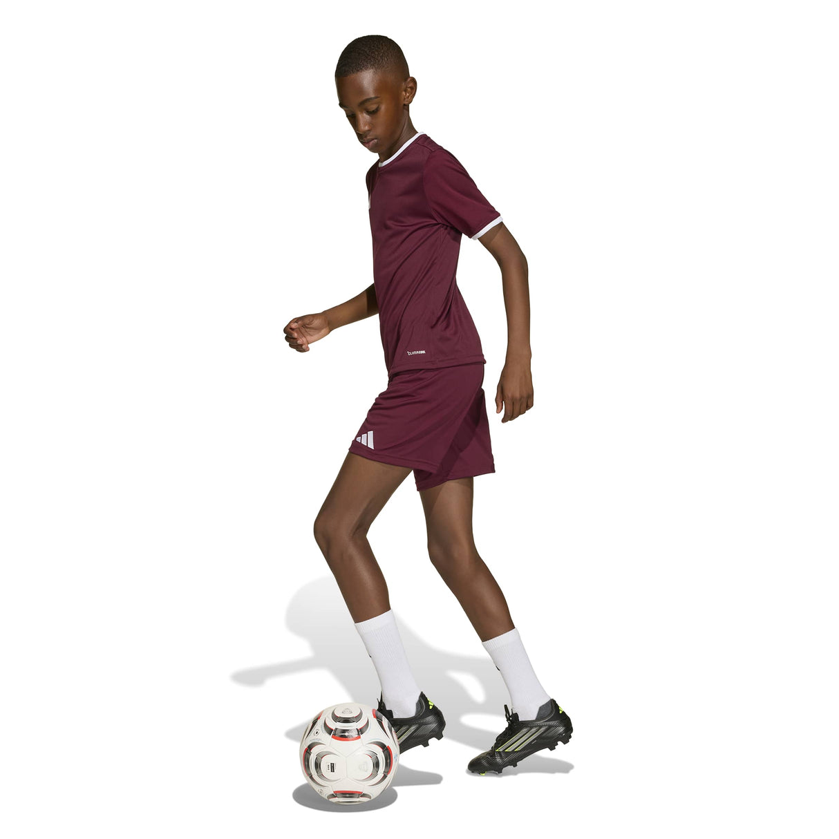 adidas Unisex Kids' Entrada 26 Soccer Shorts – Breathable Climacool Comfort