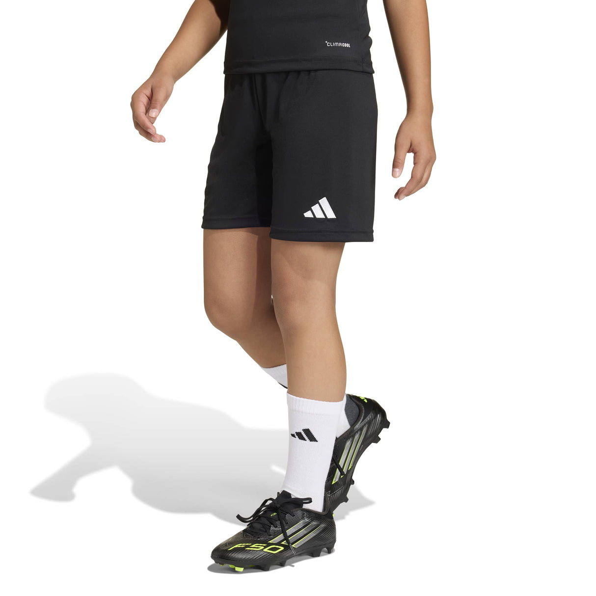 adidas Unisex Kids' Entrada 26 Soccer Shorts – Breathable Climacool Comfort