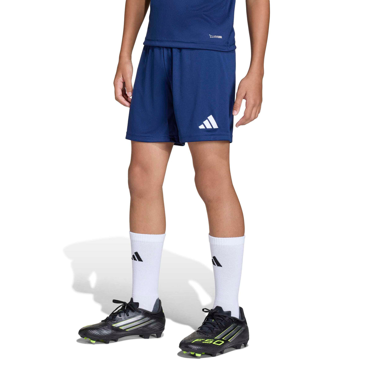 adidas Unisex Kids' Entrada 26 Soccer Shorts – Breathable Climacool Comfort