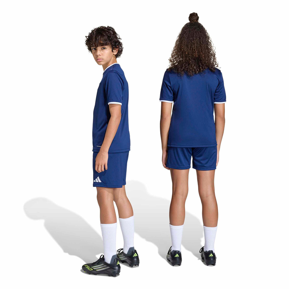 adidas Unisex Kids' Entrada 26 Soccer Shorts – Breathable Climacool Comfort