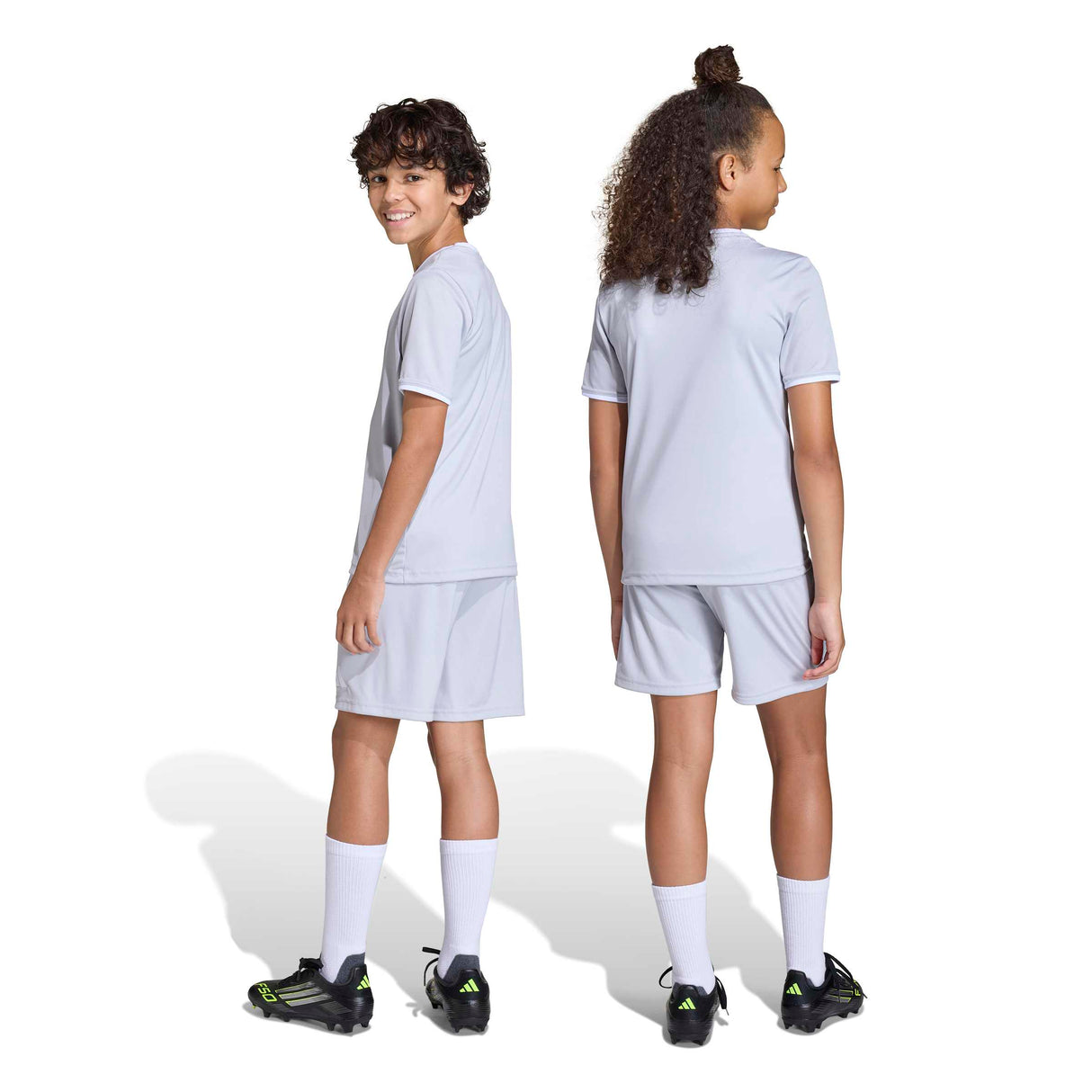 adidas Unisex Kids' Entrada 26 Soccer Shorts – Breathable Climacool Comfort