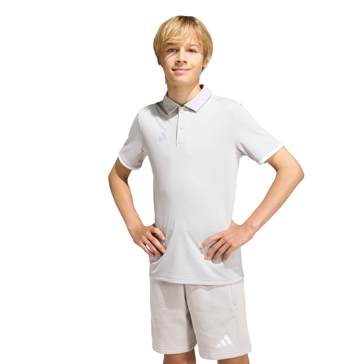 adidas Unisex Junior Entrada26 Polo Shirt ��ClimaCool Breathability for Soccer