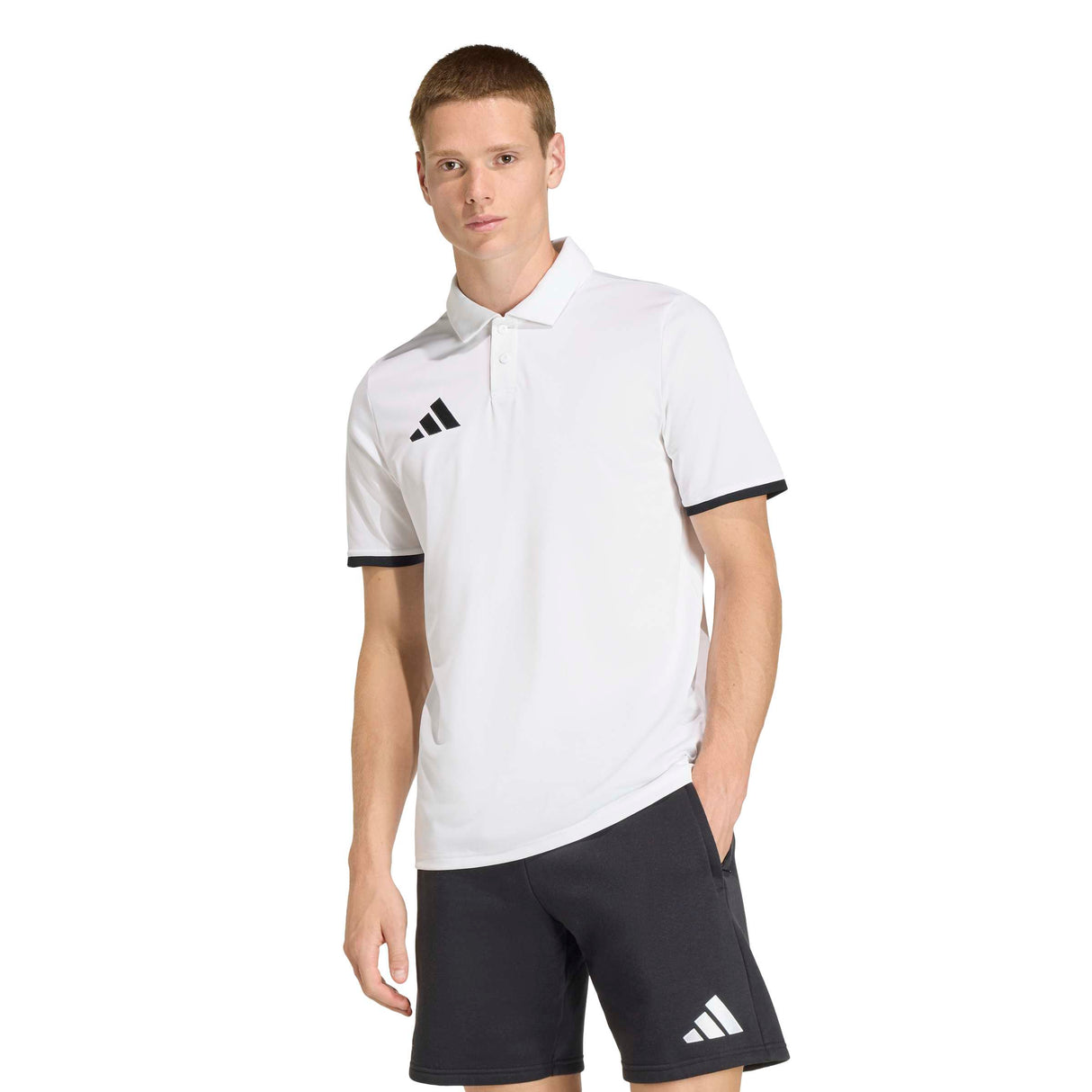 adidas Men's Entrada 26 Polo Shirt – ClimaCool Moisture Management for Soccer