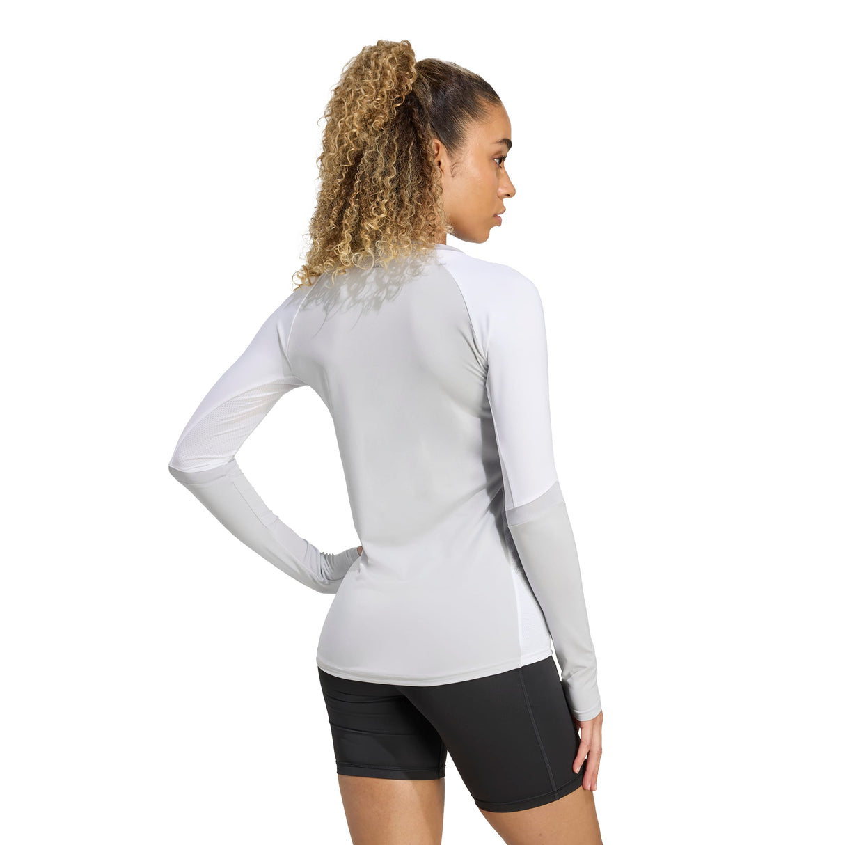 adidas Women's Quickset LS Jersey - Breathable Performance for Volleyball