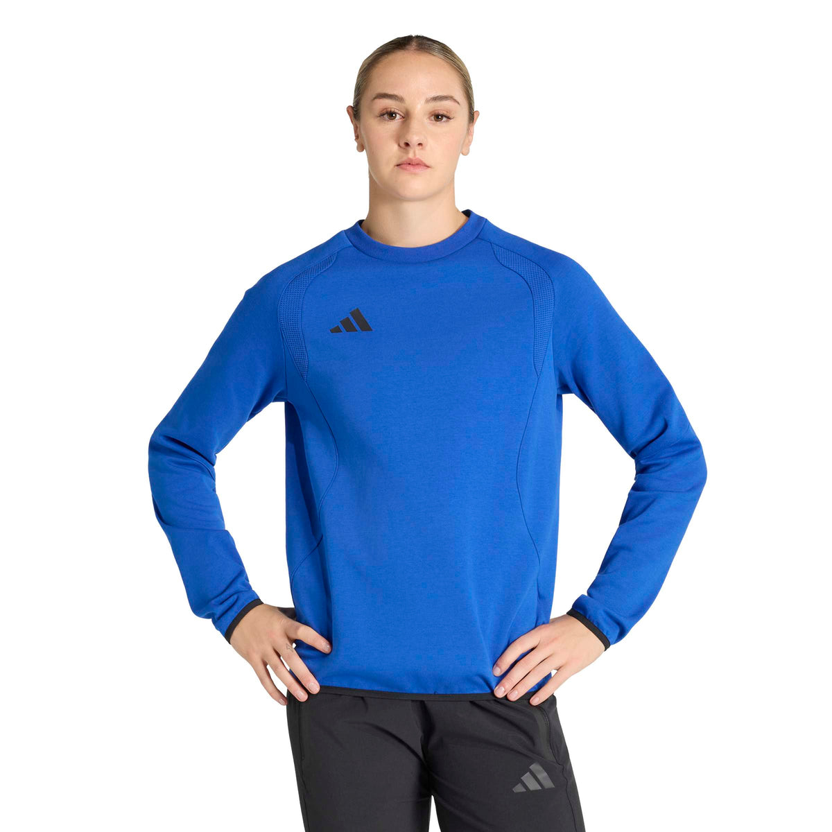 adidas Womens Tiro Travel Crew Sweatshirt