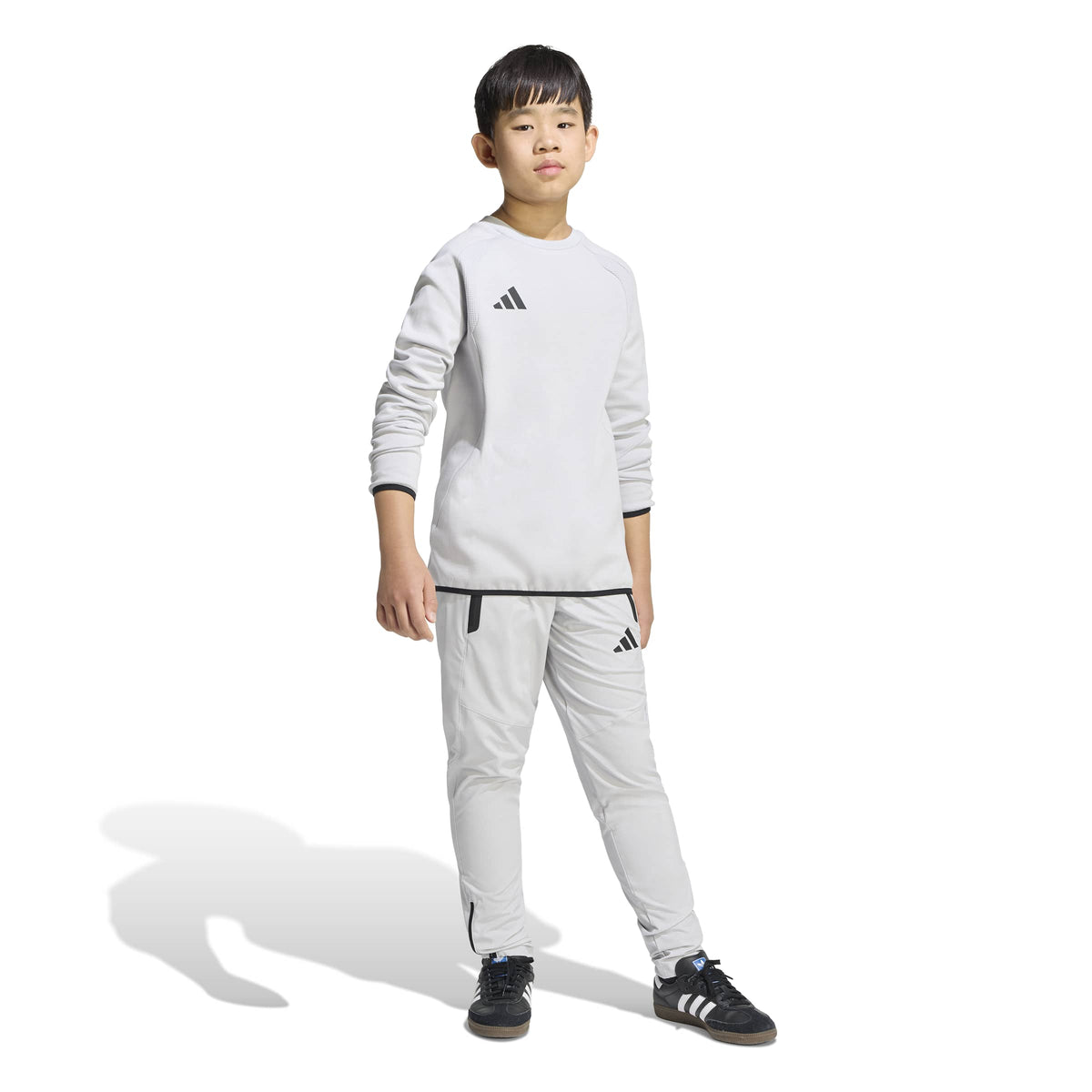 adidas Youth Tiro Travel Crew Sweatshirt