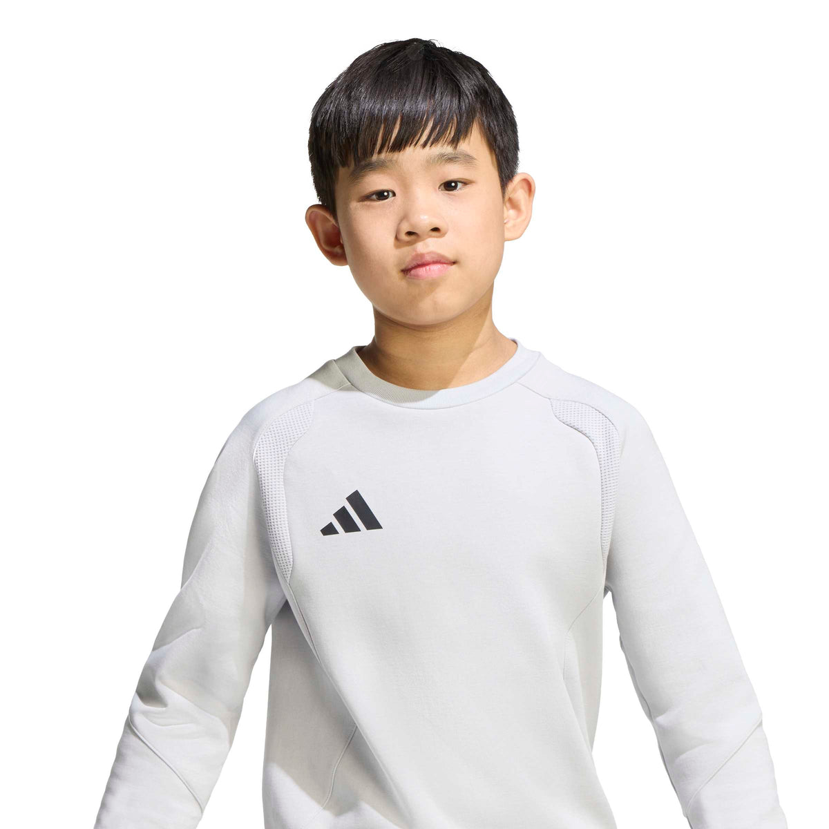 adidas Youth Tiro Travel Crew Sweatshirt