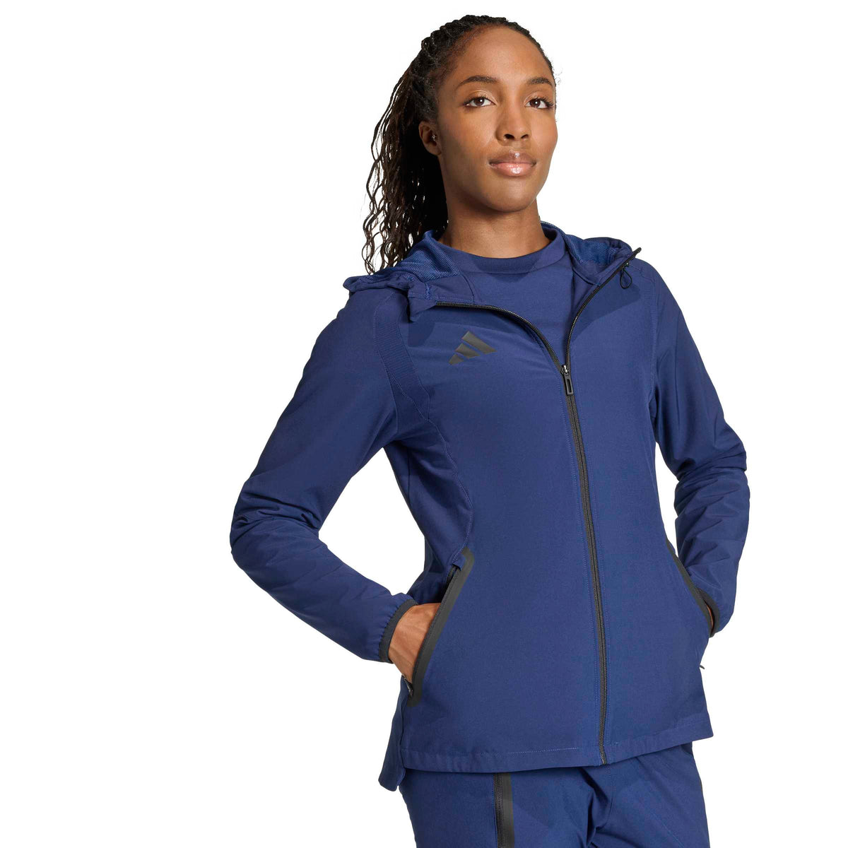 adidas Womens Tiro Travel Windbreaker Jacket
