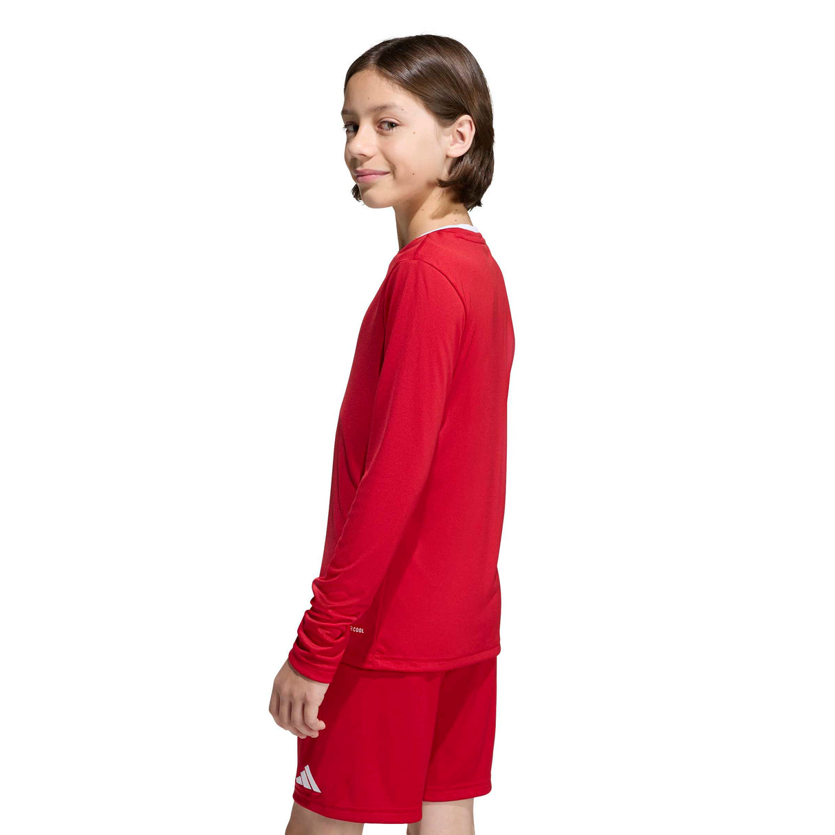 adidas Kids' Unisex Entrada 26 Long Sleeve Soccer Jersey – ClimaCool Breathability